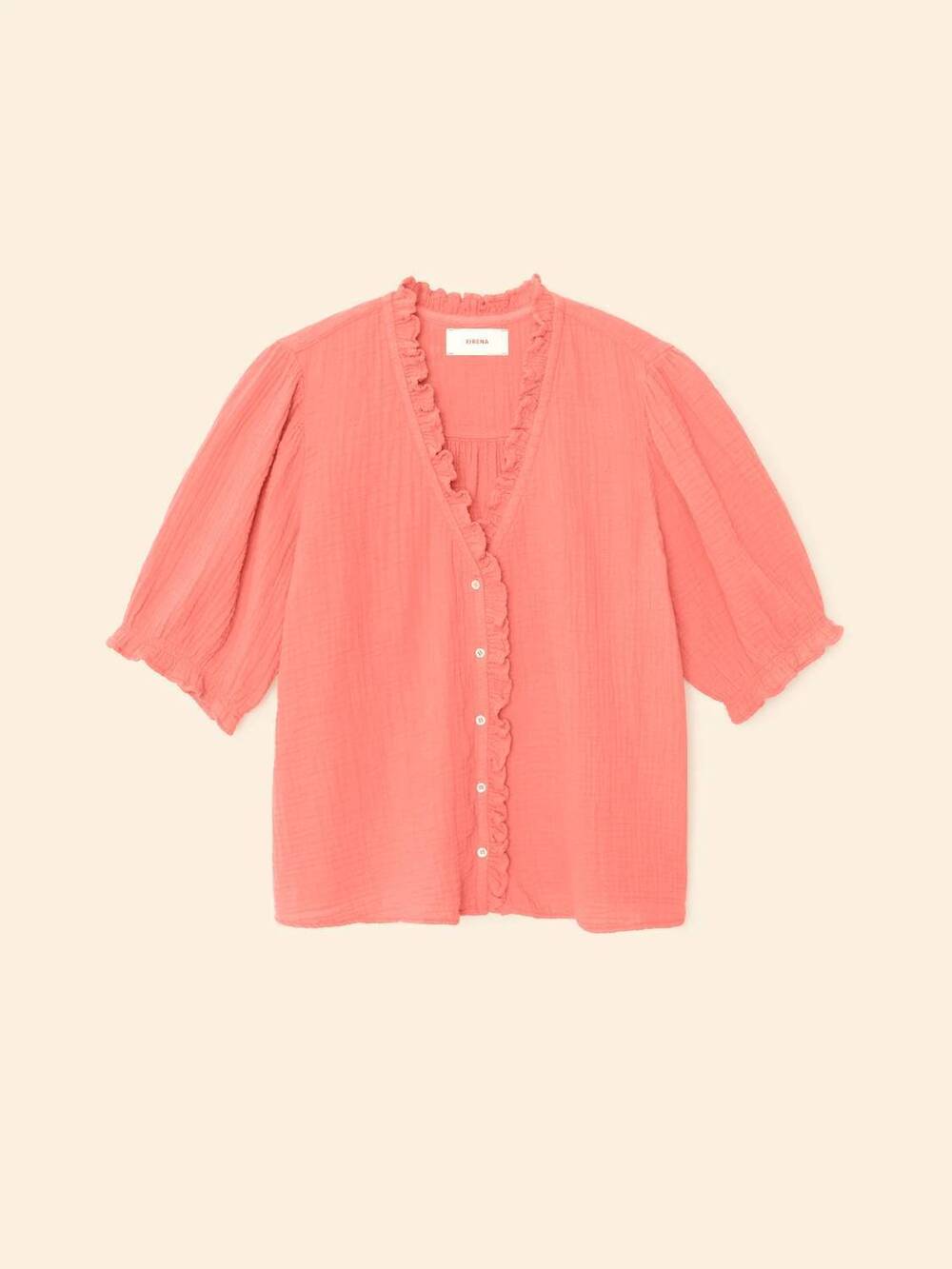 NEW XIRENA women's jenna shirt in blushwood